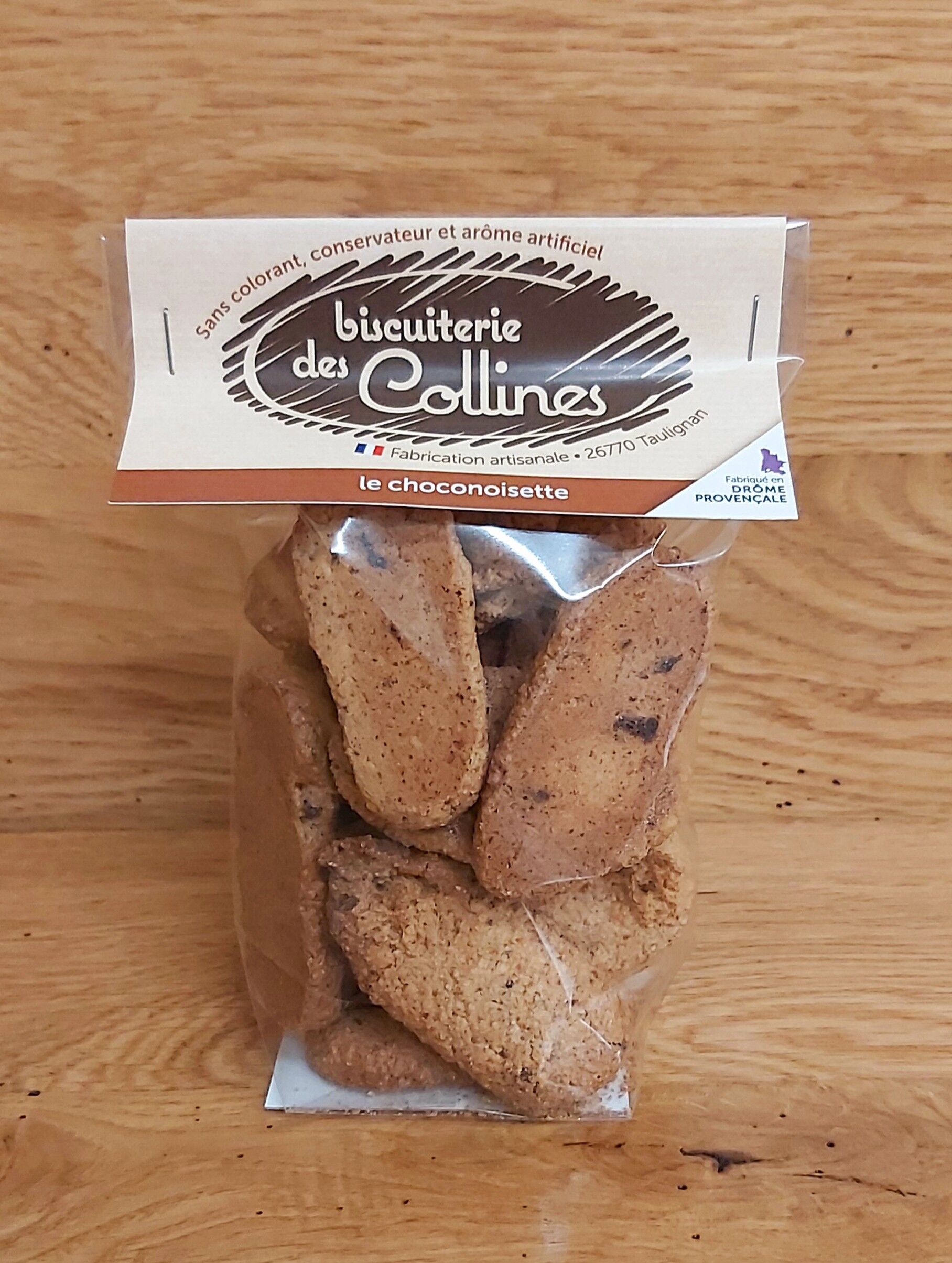 Il biscotto con gocce di cioccolato senza glutine