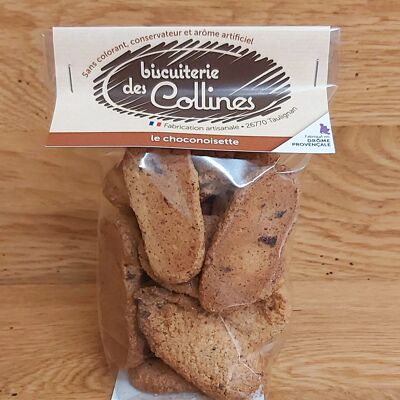 La galleta con pepitas de chocolate sin gluten