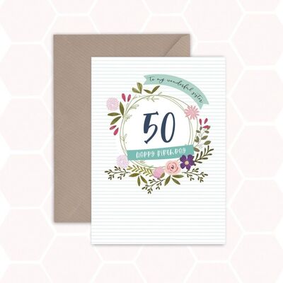 50 wonderful sister