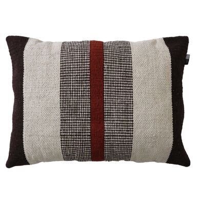Pillow Kane | 50x70 cm | Brown/Ecru