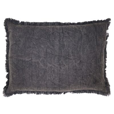Cushion Ribbed | 50x70 cm | dark gray