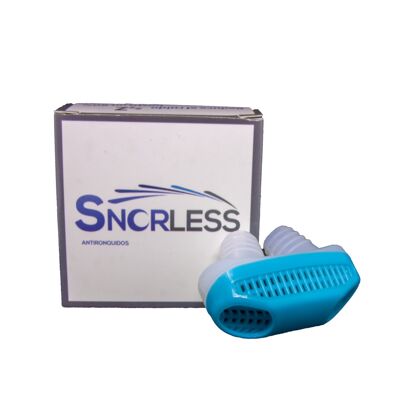 Snorless Gray. Anti-snoring air purifier.