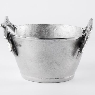 Cuenco astas plata 24 cm