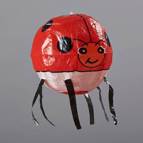 Japanese Paper Balloon - Pack of 6 - Ladybird