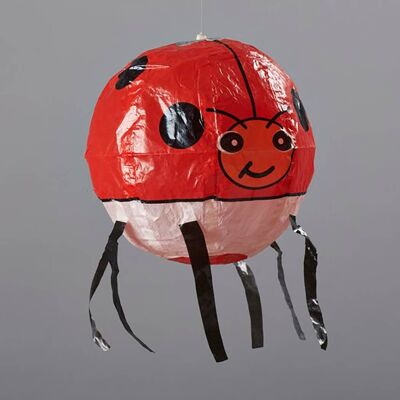 Ballon en Papier Japonais - Paquet de 6 - Coccinelle