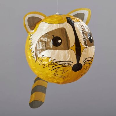 Japanese Paper Balloon - Pack of 6 - Raccoon