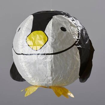 Ballon en Papier Japonais - Paquet de 6 - Pingouin 1