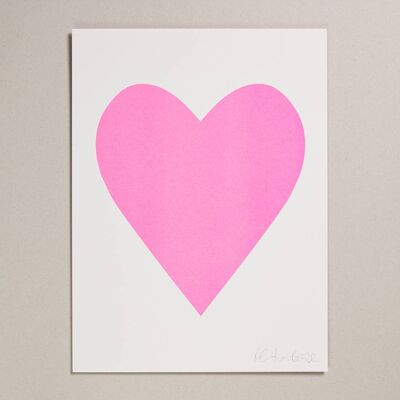 Stampa Risograph - Cuore Grande