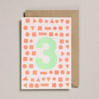Riso Numbers - Pack of 6 - Age - 3