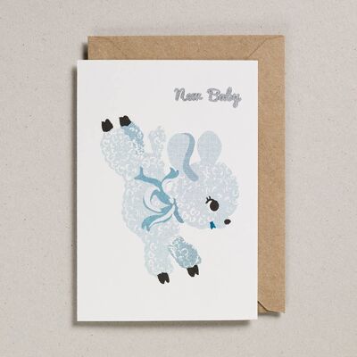 Riso Baby Cards - Pack of 6 - Teal Lamb