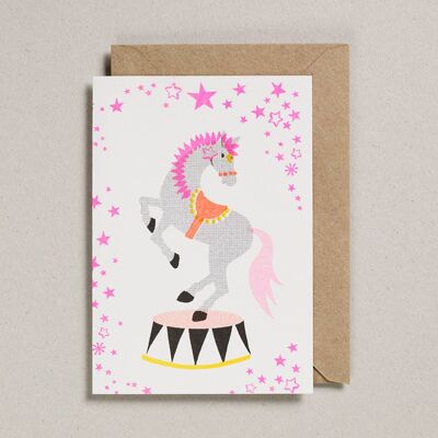 Confetti Pets Cards – Packung mit 6 – Zirkuspferd