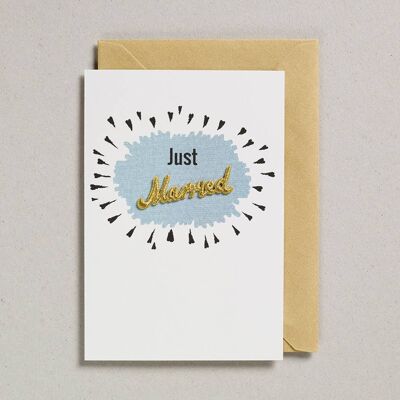 Word Card - Pack of 6 - Just Married