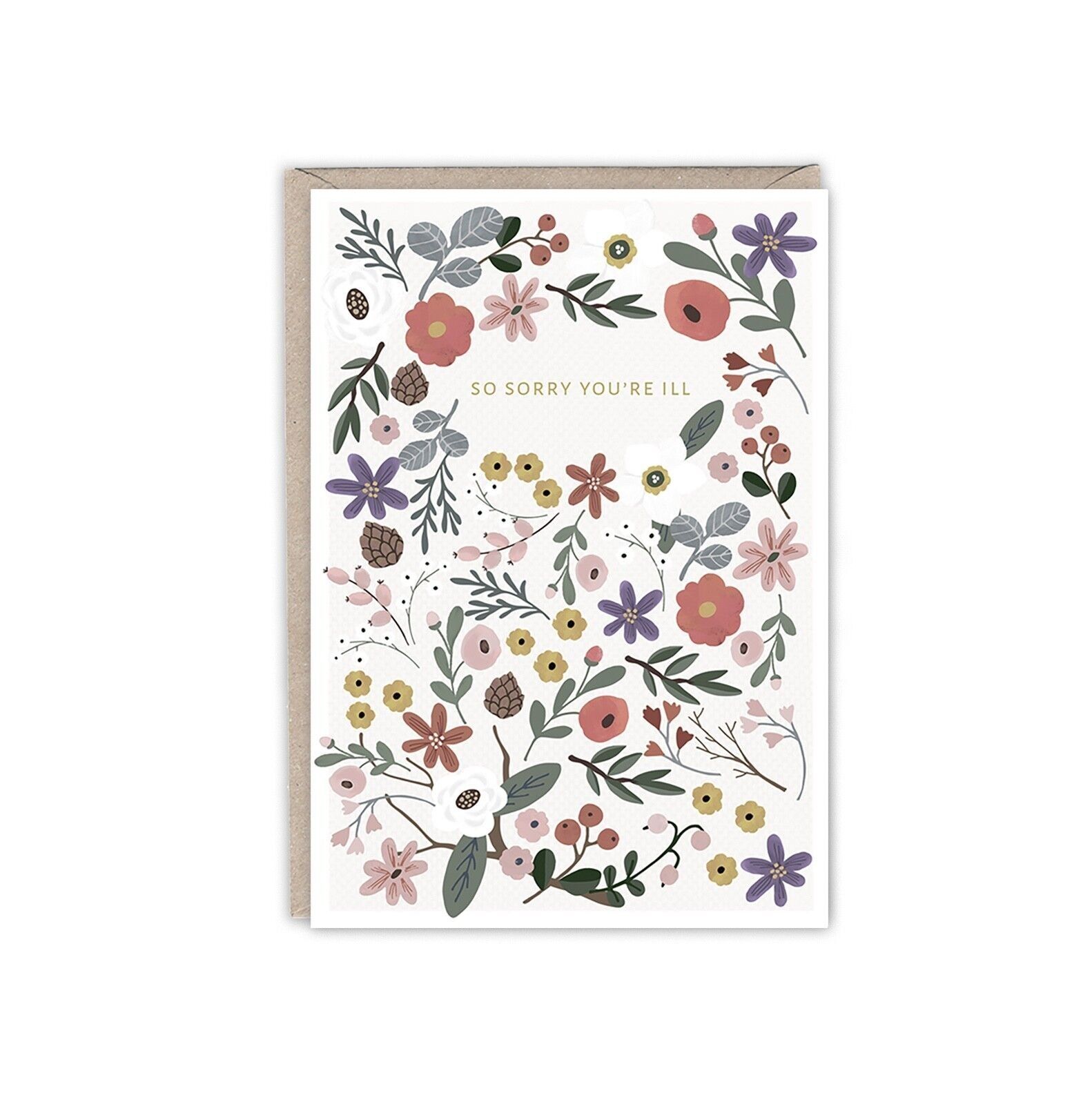 ENTSCHULDIGUNG, DU BIST KRANK GRUßKARTE