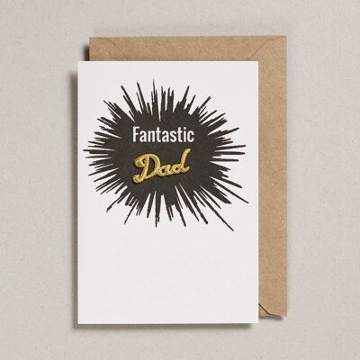 Word Card - Pack of 6 - Fantastic Dad