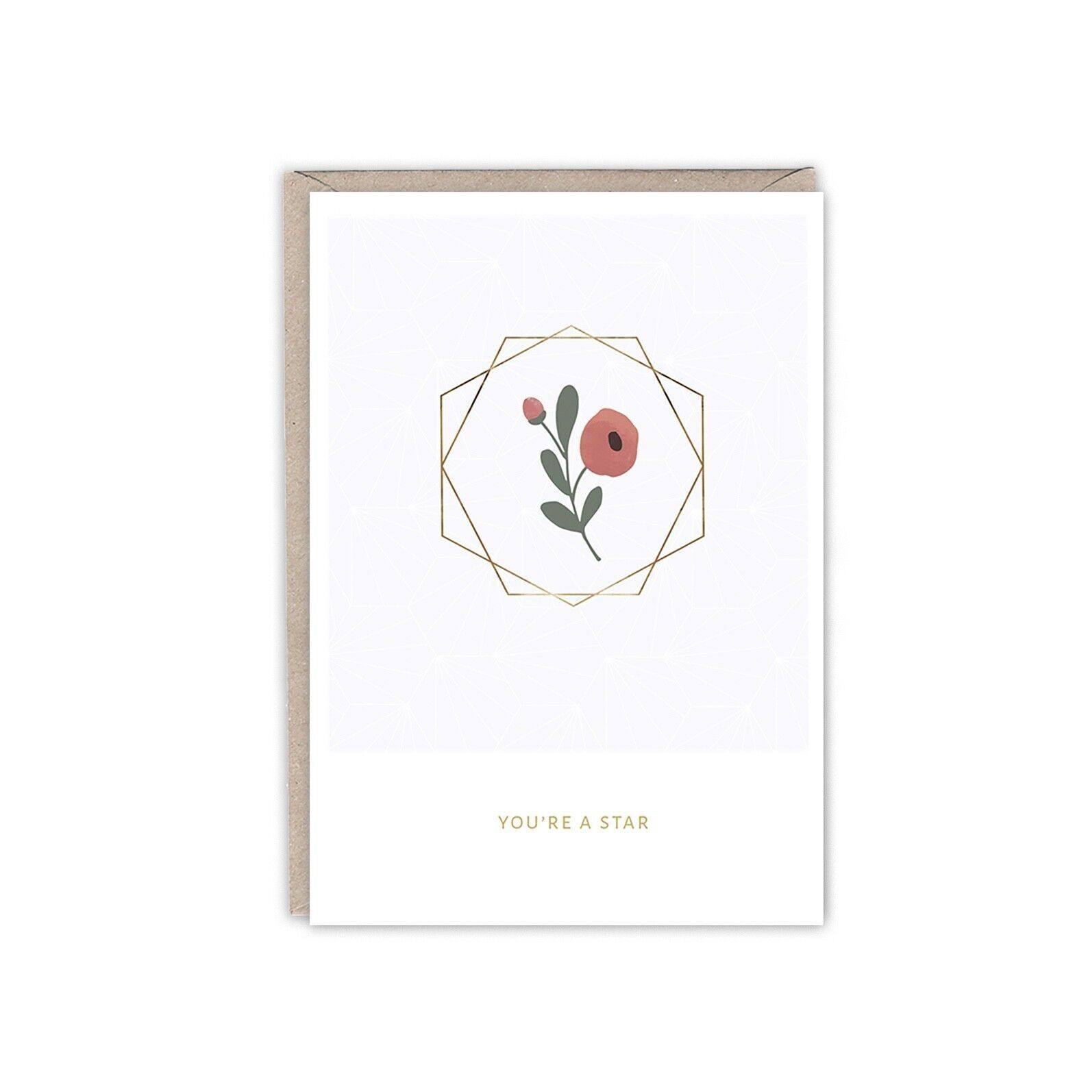 SEI UN BIGLIETTO D'AUGURI STELLA