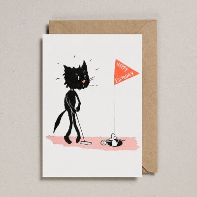 Cartes Rascals (Paquet de 6) - Golf Cat