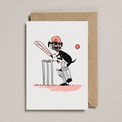 Cartes Rascals (Paquet de 6) - Chien de cricket