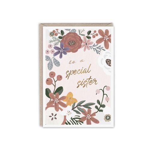 Special sister any occassion card