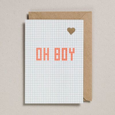 Tarjetas de San Valentín - Pack de 6 - Oh Boy