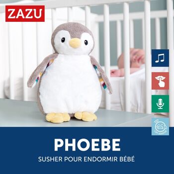 Phoebe le pingouin - poussette de sommeil pour bébé 2