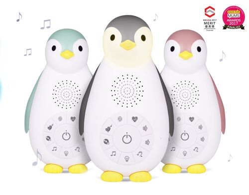ZOË the penguin - sound machine with wireless speaker and nightlight