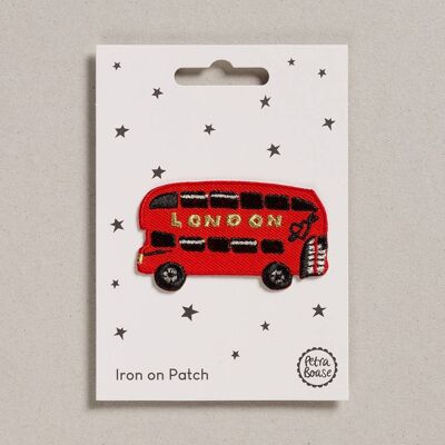 Iron on Patch - Pack of 6 - London Bus