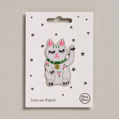 Patch zum Aufbügeln – Packung mit 6 – Lucky Cat