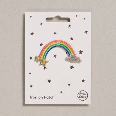 Iron on Patch - Pack of 6 - Rainbow