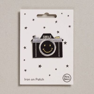 Iron on Patch - Pack of 6 - Camera