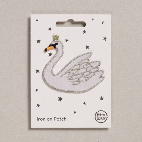 Iron on Patch - Pack of 6 - Swan