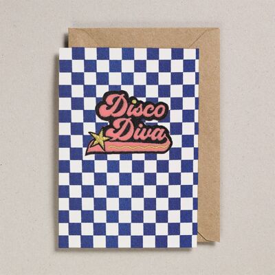 Patch Cards (Pack de 6) Disco Diva