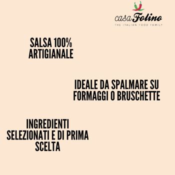 Salsa Agrodolce di Mele et Menta 110 gr 5