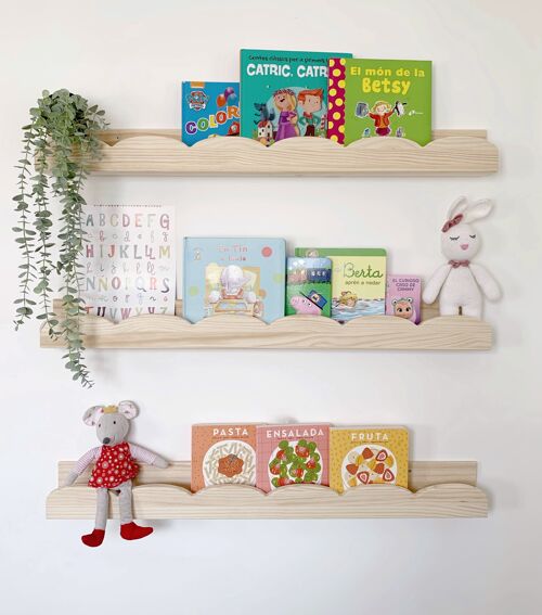 Cloud floating shelves - Pack of 3 units