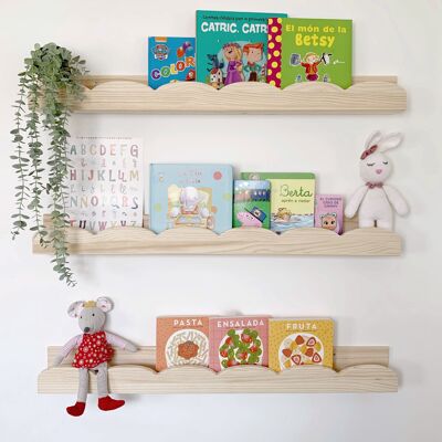 Cloud floating shelves - Pack of 3 units