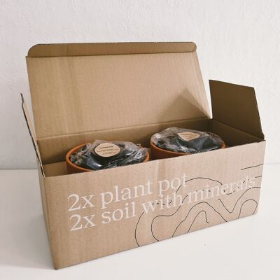 Set vasi per piante + penna magica