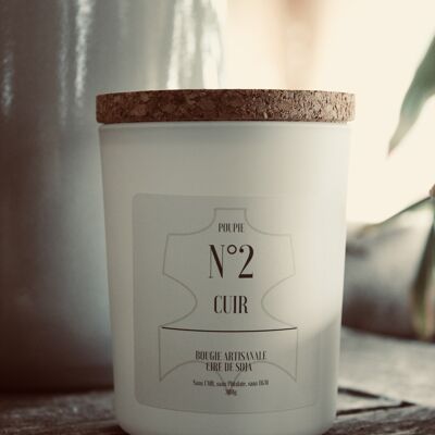 White scented candle - 250ml