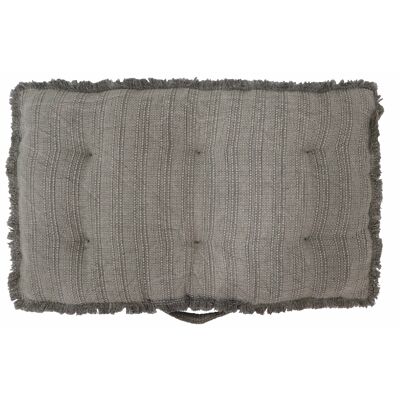 Mattress cushion Ribbed | 40x70x6 cm | natural