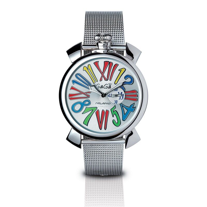 GaGa MILANO MANUALE46MM SLIM ACCIAIO-