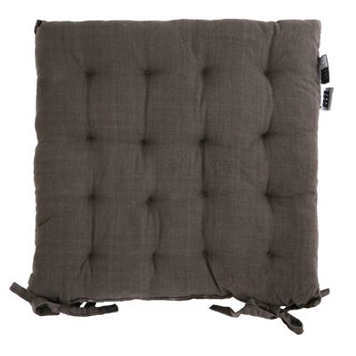 Chair cushion Stripes | 40x40 cm | Gray