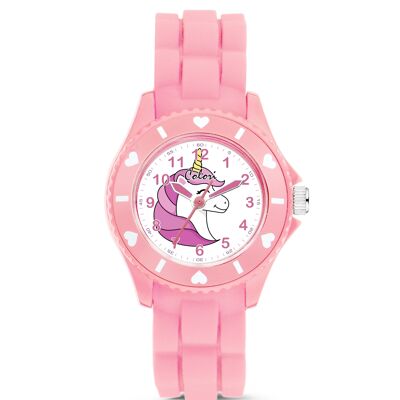 Colori Kidswatch 30MM Unicorno rosa chiaro 5ATM
