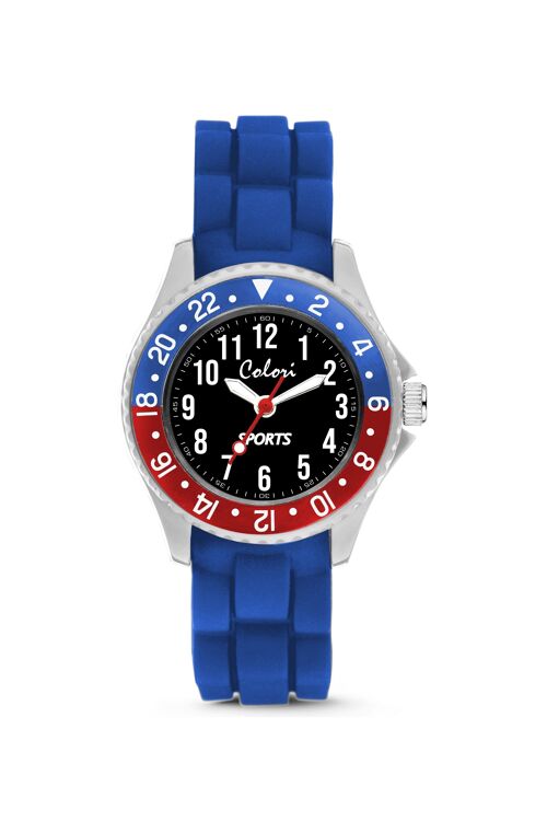 Colori Kidswatch 30MM Sports blue/red 5ATM