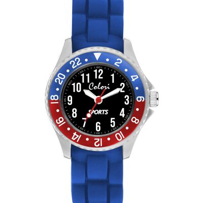 Colori Kidswatch 30MM Sports bleu/rouge 5ATM