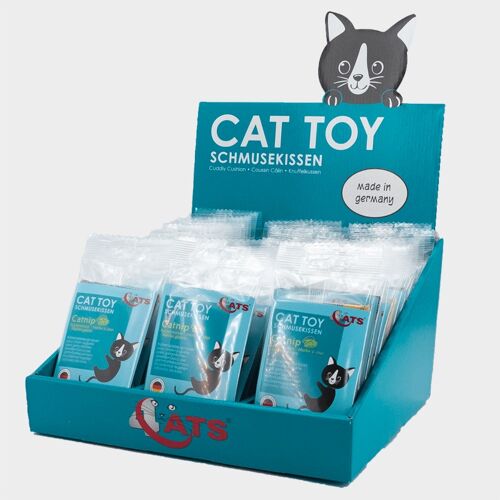 4cats Classic Cushion Catnip - 50 Pieces + 1 Display