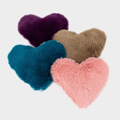 4cats plush heart two-tone 4catsnip – 8 pieces