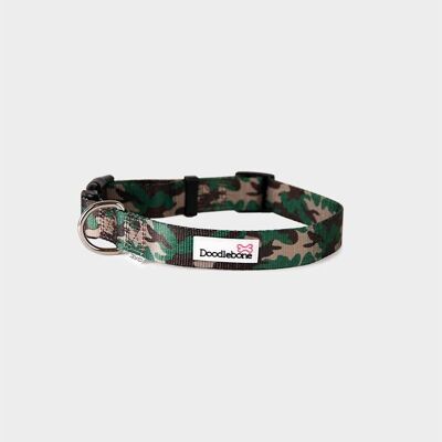 Doodlebone® Bold Camouflage Dog Collar - 5 tamaños