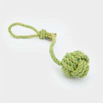 Happy Pet Nuts For Knots Rope Ball - couleurs variables, paquet de 3 3