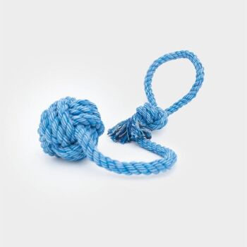 Happy Pet Nuts For Knots Rope Ball - couleurs variables, paquet de 3 4