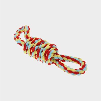 Happy Pet Twist Tee Coil Tugger with 2 Handles - pack of 3