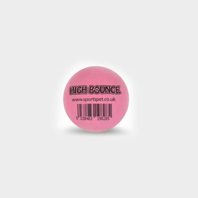 SPORTSPET High Bounce Ball –  60mm diameter, colours vary