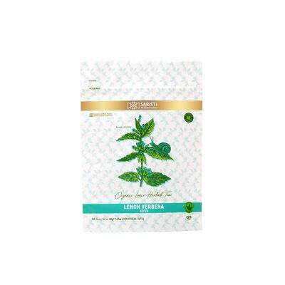 SARISTI LEMON VERBENA  Organic Herbal Tea , Loose Leaf 40 g